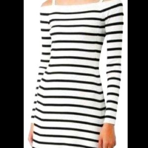 Theory striped knit dress - size S/P